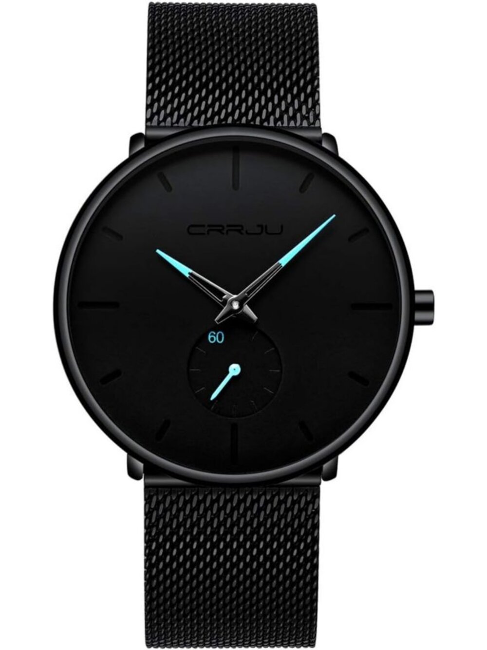 Ultra-Thin Minimalist Waterproof Men's Watch - Stylish Unisex Dress Timepiece